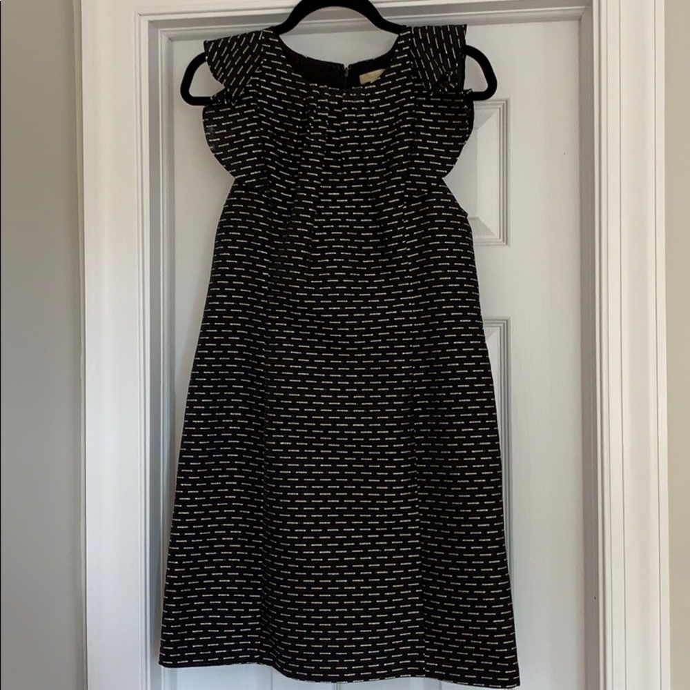 Black and Gold cocktail dress